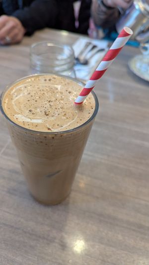 Frappe at Voula's Greek Sweets in Rochester