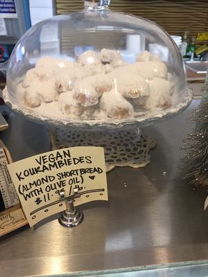 Kourambiedes at Voula's Greek Sweets in Rochester