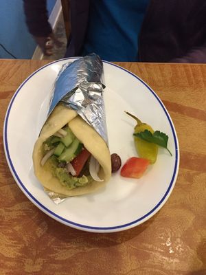 Vilas sandwich  at Voula's Greek Sweets in Rochester