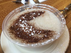 Rice pudding vegan  at Voula's Greek Sweets in Rochester