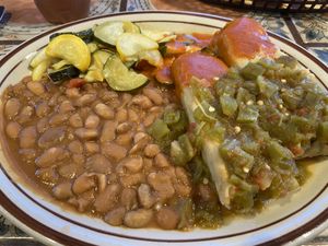 Vegan Tamales   at Monroe's Restaurant in Albuquerque