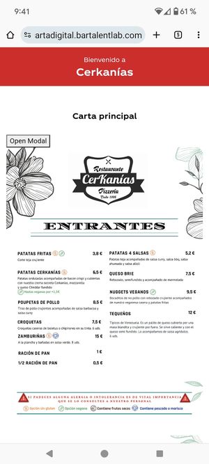  at Pizzaría Cerkanias in Pontevedra