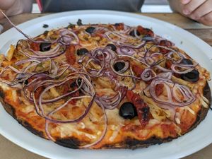 Piemonte at Pizzaría Cerkanias in Pontevedra