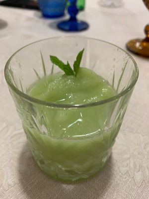 Sorbetto at Il Cedro in Montalto Uffugo