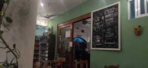 Inside at La Hoja Verde in Tulum