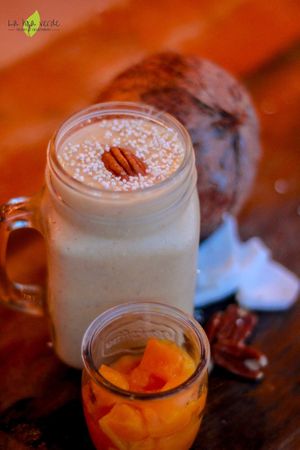 SMOOTHIE ALEGRIA at La Hoja Verde in Tulum