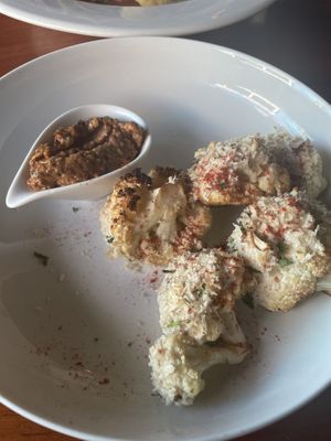 Cauliflower  at La Hoja Verde in Tulum