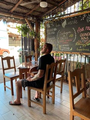   at La Hoja Verde in Tulum