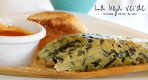 Tamal de Espinaca at La Hoja Verde in Tulum
