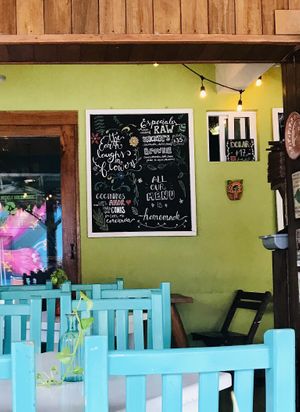 Great atmosphere  at La Hoja Verde in Tulum