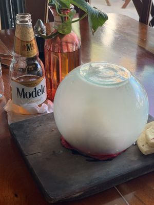 Smoked Hongos at La Hoja Verde in Tulum