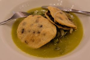 Plato Verde Mexicano at La Hoja Verde in Tulum