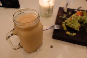 Smoothie at La Hoja Verde in Tulum