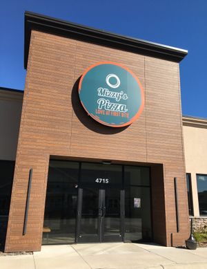 Exterior September 2024 at Mizzy's Pizza in Carver