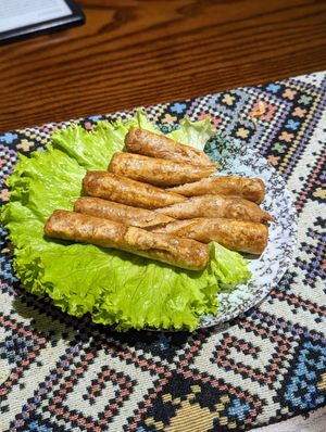 Xuc Xich at Mây Vegan - Cùng mình ăn chay in Hanoi