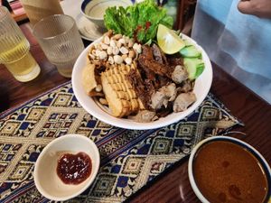 Cao lầu Hội An at Mây Vegan - Cùng mình ăn chay in Hanoi