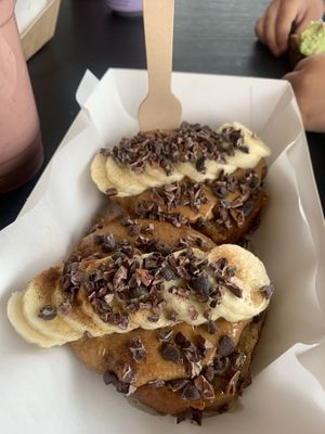 Slutty banana bread   at Raw in Southport