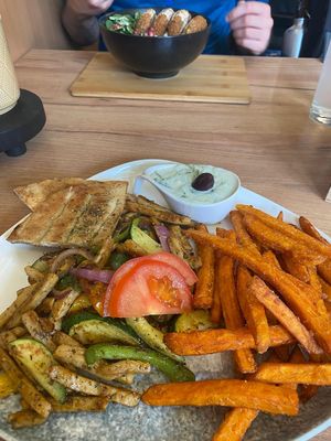 Vegan gyros at Brothers Amstetten in Amstetten