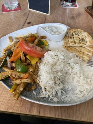 vegan gyros  at Brothers Amstetten in Amstetten