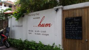 facade at Hum Vegetarian - District 3 in Ho Chi Minh City