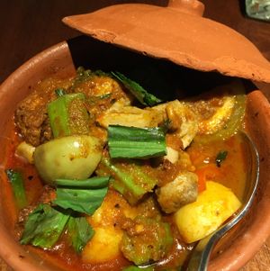 Veggies in Red Bean Curd at Hum Vegetarian - District 3 in Ho Chi Minh City