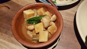 Braised heart of palm at Hum Vegetarian - District 3 in Ho Chi Minh City