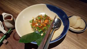 Aloe vera salad at Hum Vegetarian - District 3 in Ho Chi Minh City