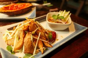 mushrooms at Hum Vegetarian - District 3 in Ho Chi Minh City