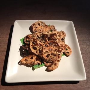 Lotus chips at Hum Vegetarian - District 3 in Ho Chi Minh City