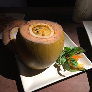 Coconut curry at Hum Vegetarian - District 3 in Ho Chi Minh City