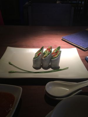 Summer rolls at Hum Vegetarian - District 3 in Ho Chi Minh City