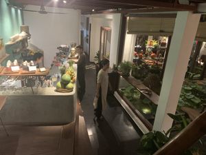 Inside downstairs  at Hum Vegetarian - District 3 in Ho Chi Minh City