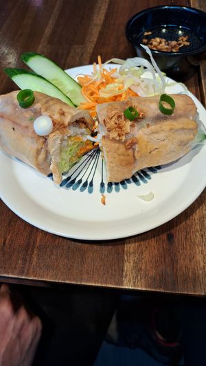 Spring roll at Ah Quy in Herent