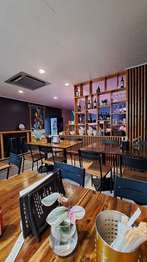 Inside at Ah Quy in Herent