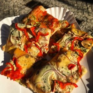 1.5 slices of happiness  at Primo Basilico in Lisbon