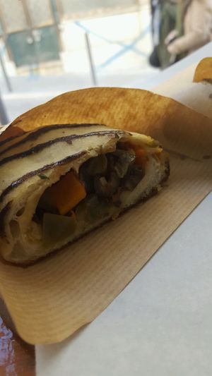 calzone at Primo Basilico in Lisbon