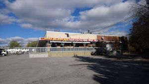 Parking lot at Zeera By The Bay in Pickering