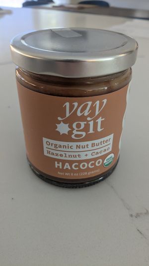 Hacoco nut butter at Yaygit in Seattle
