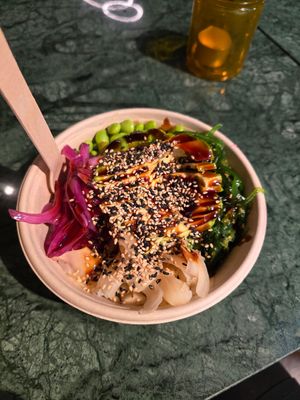 Vegan Poke Bowl at Hawaii Poke in Gothenburg