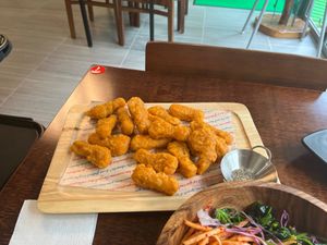 Fried chicken at Vegan Kitchen - 비건 키친 in Seoul