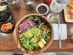 Avocado salad  at Vegan Kitchen - 비건 키친 in Seoul