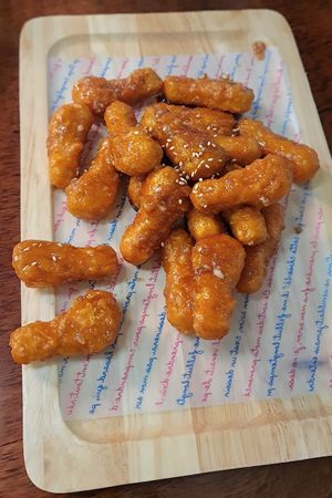 Garlic chikn at Vegan Kitchen - 비건 키친 in Seoul