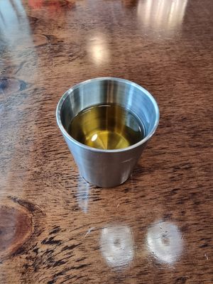 Complimentary drink at Vegan Kitchen - 비건 키친 in Seoul