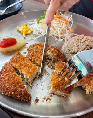 Katsu  at Vegan Kitchen - 비건 키친 in Seoul