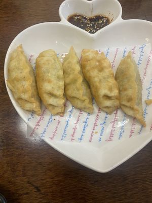 Fried dumplings   at Vegan Kitchen - 비건 키친 in Seoul