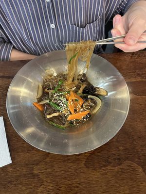Japchae at Vegan Kitchen - 비건 키친 in Seoul
