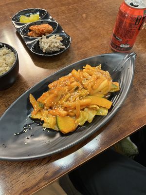 Tteokbokki at Vegan Kitchen - 비건 키친 in Seoul