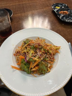Cold noodles at Vegan Kitchen - 비건 키친 in Seoul
