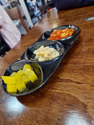 Side dishes at Vegan Kitchen - 비건 키친 in Seoul