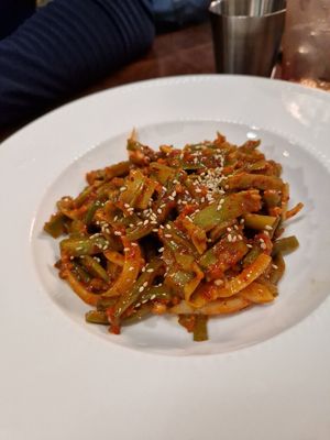 Sweet & Sour veggies at Vegan Kitchen - 비건 키친 in Seoul